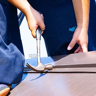 屋根の板金修理